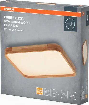Osram - LED stmievateľné stropné svietidlo ORBIS ALICIA LED/24W/230V 39,5x39,5 cm