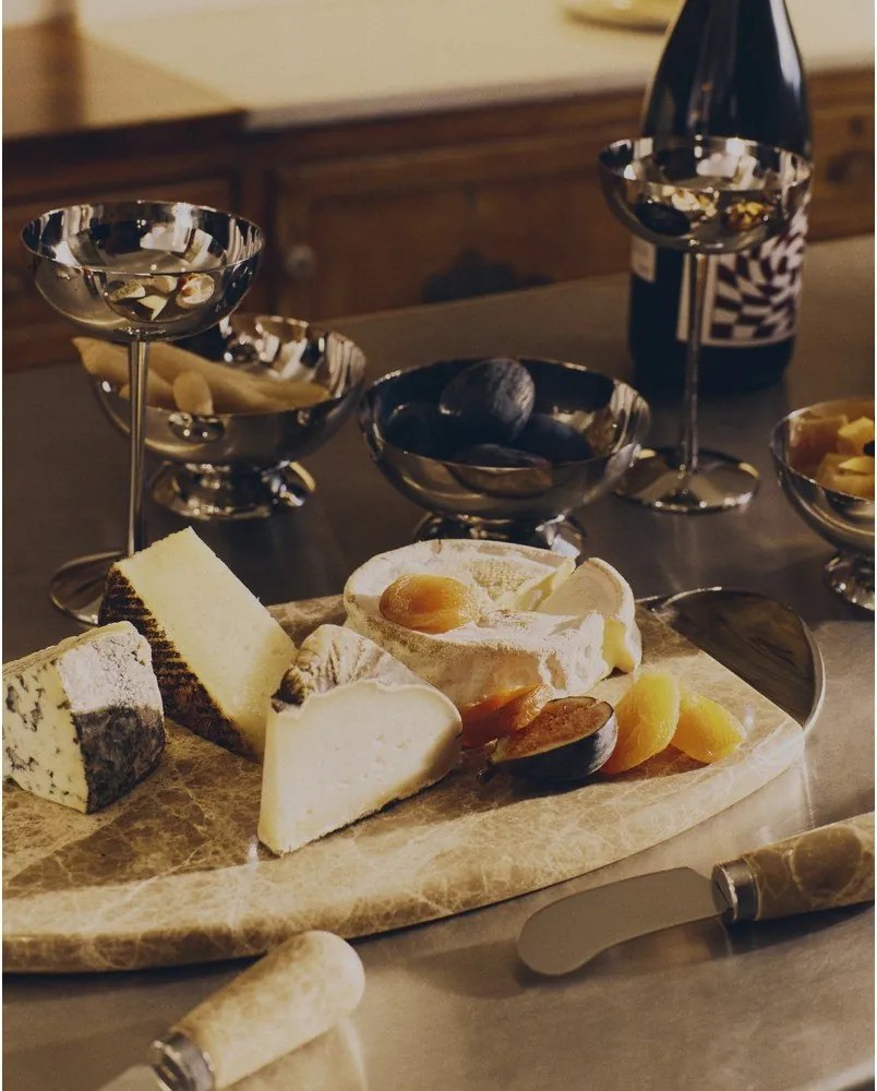 Servírovacia mramorová doštička 39,5 x 21 cm Adoma – Kave Home