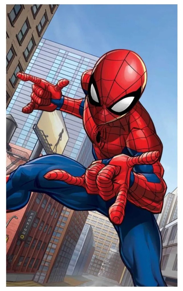 Detský uterák Spiderman 30X50cm Setino