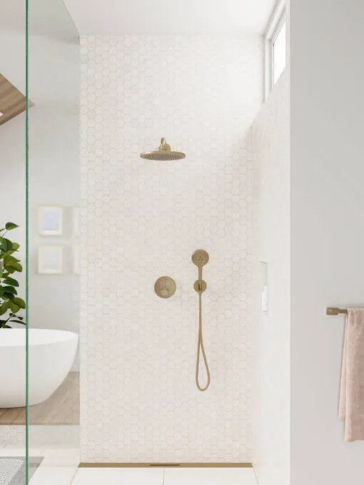 Hansgrohe Croma, hlavová sprcha 280 1jet, kartáčovaný bronz, HAN-26220140