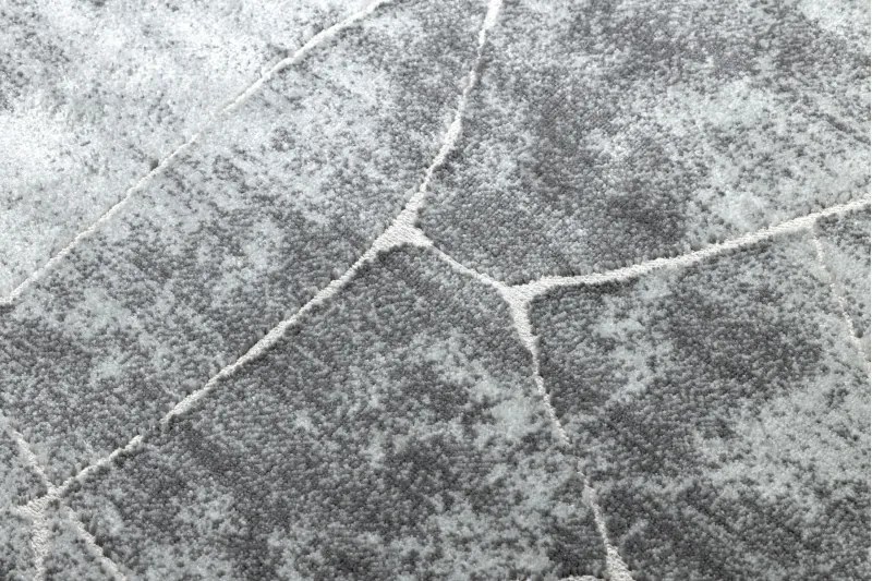 styldomova Sivý štruktúrovaný koberec FEME 2783