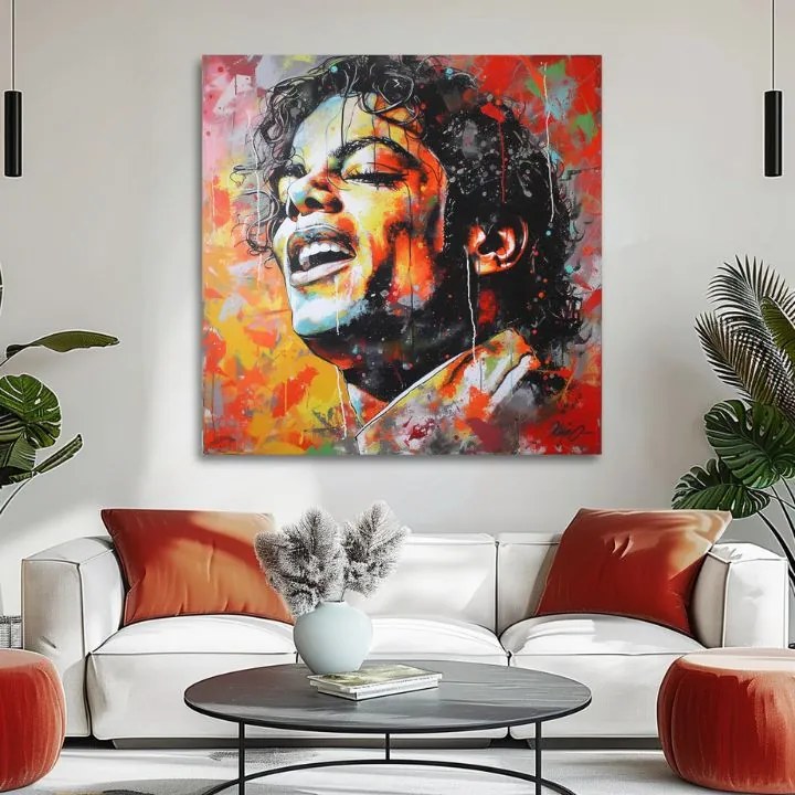 Obraz Michael Jackson - Hlas generácií | 100% originál domaľovaný akrylom