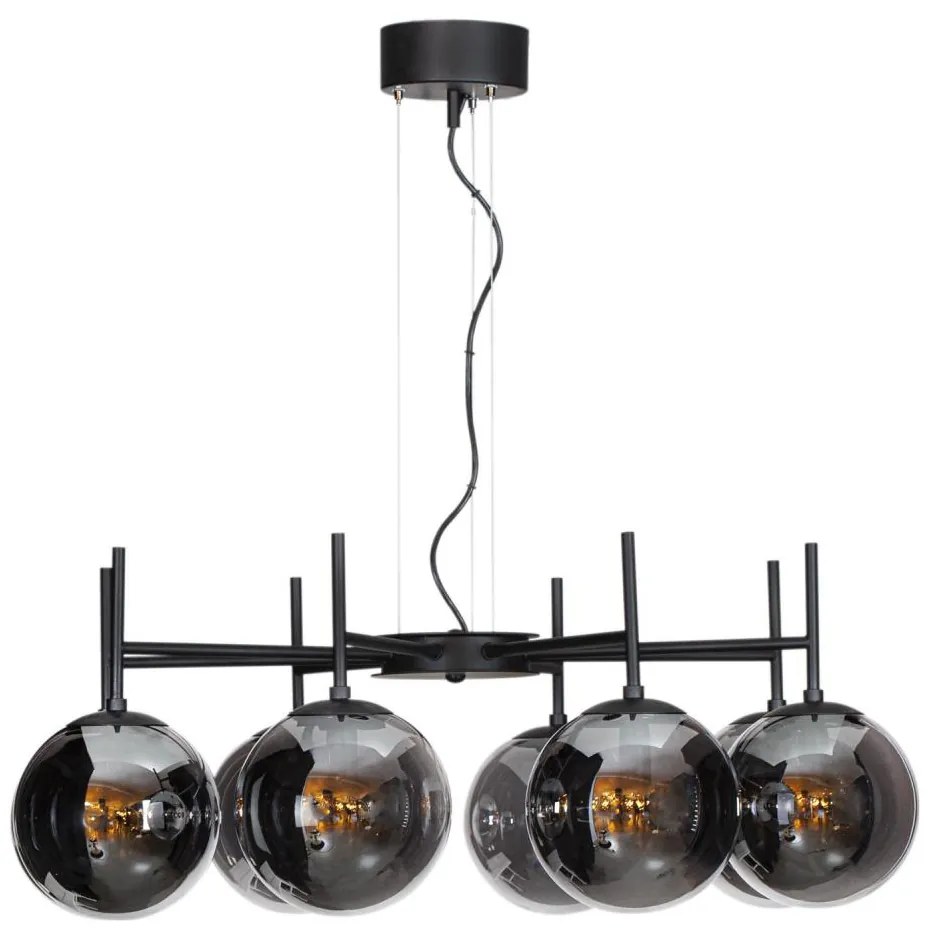 ByRydens 4202030-4505 - Luster na lanku BOYLE 8xE27/5W/230V