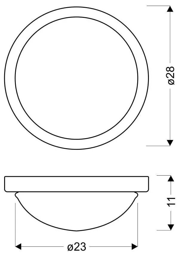 Stropné svietidlo v zlatej farbe so skleneným tienidlom ø 28 cm Roda - Candellux Lighting