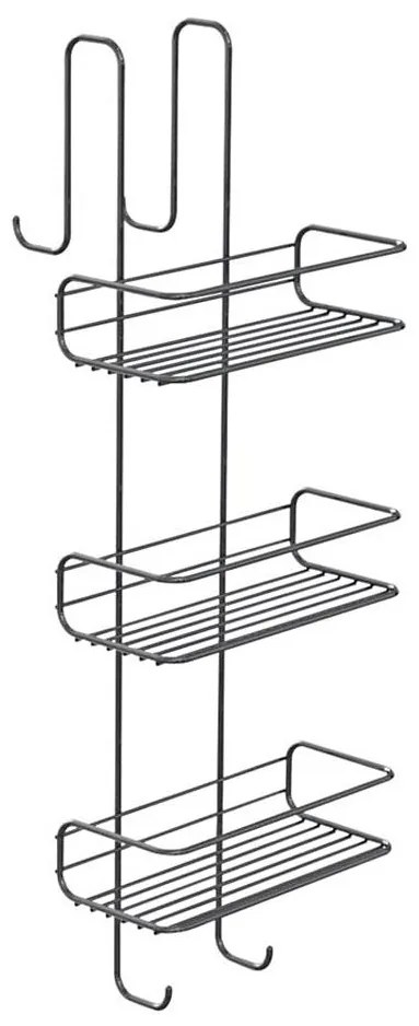 Gedy - Nástenná polica do sprchy CHROM LINE 68x24 cm lesklý chróm