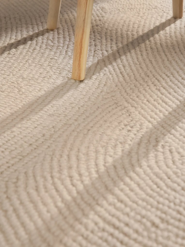 Hanse Home, Behúň Calmio 106220 Natural White, 80x300, biela, obývacia izba