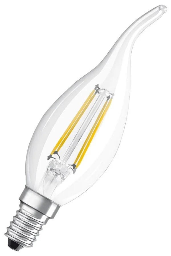 LED žiarovka E14 BA35 4W = 40W 470lm 2700K Warm 300° Filament OSRAM STAR