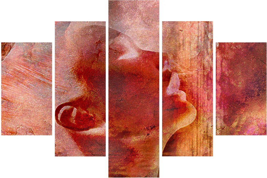 Obraz - Profil ženskej tváre (150x105 cm)