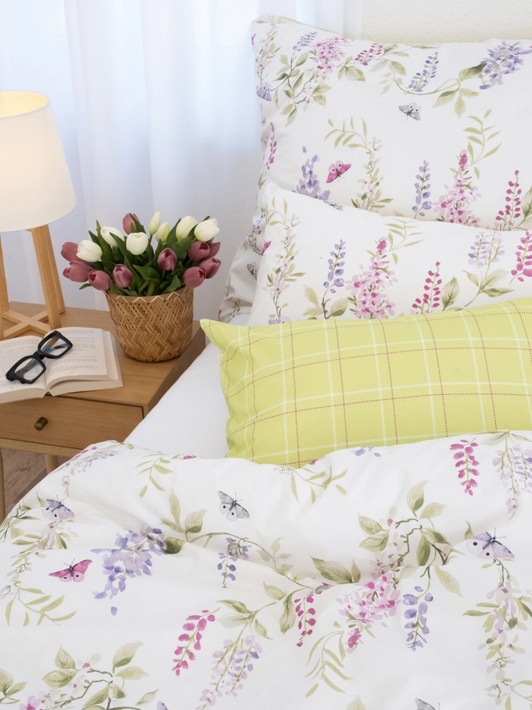 Predĺžené bavlnené obliečky Renforcé - Beatrice