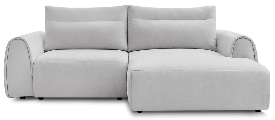 Svetlosivá rohová pohovka Aden – Bobochic Paris