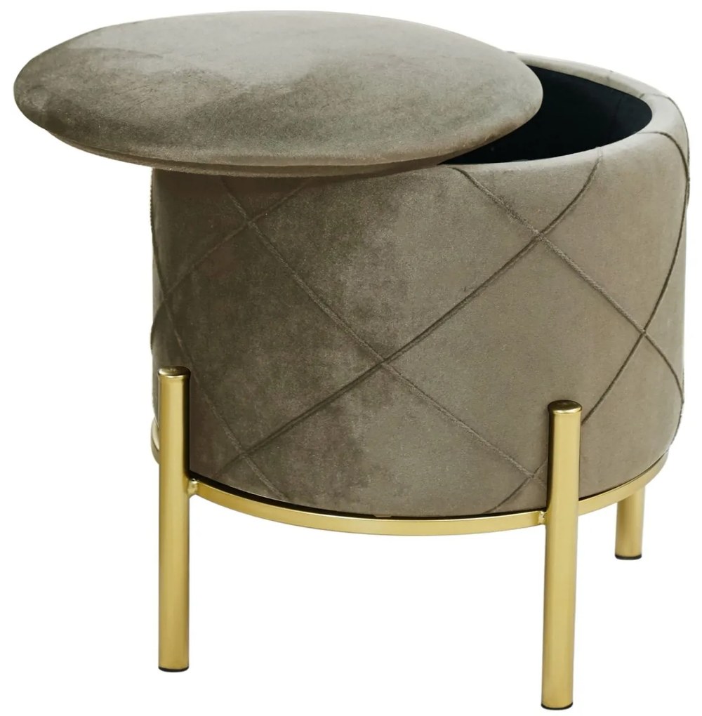 Taburet LIA béžový