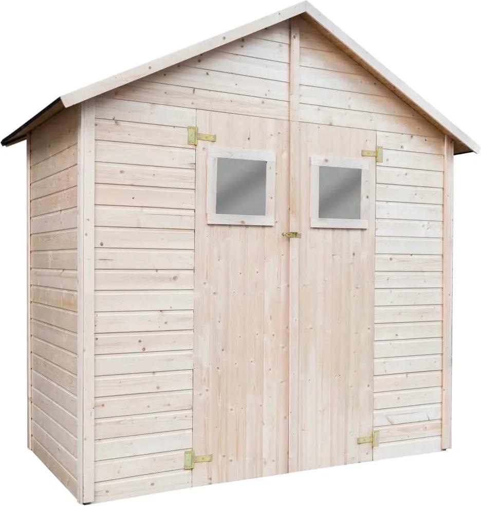 Záhradný drevený domček - 226x124x218 cm