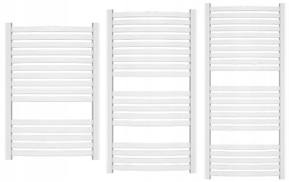 Invena Invena, kúpeľňový rebríkový radiátor 540x1200 mm 538W, biela, UG-01-120-A