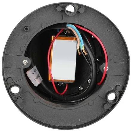 LED Vonkajšia lampa LED/10W/230V 25cm 3000K IP65 čierna