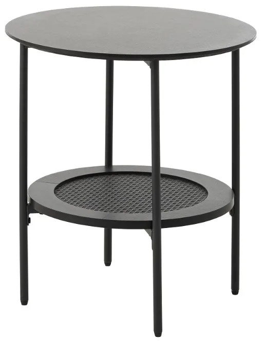 Dizajnový odkladací stolík Lakshmana 50 cm čierny
