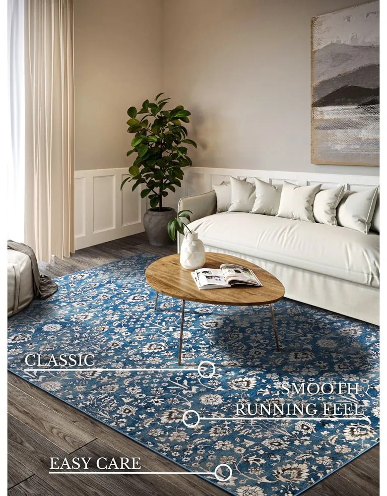 Modrý koberec 200x280 cm Ernest – Villeroy&amp;Boch