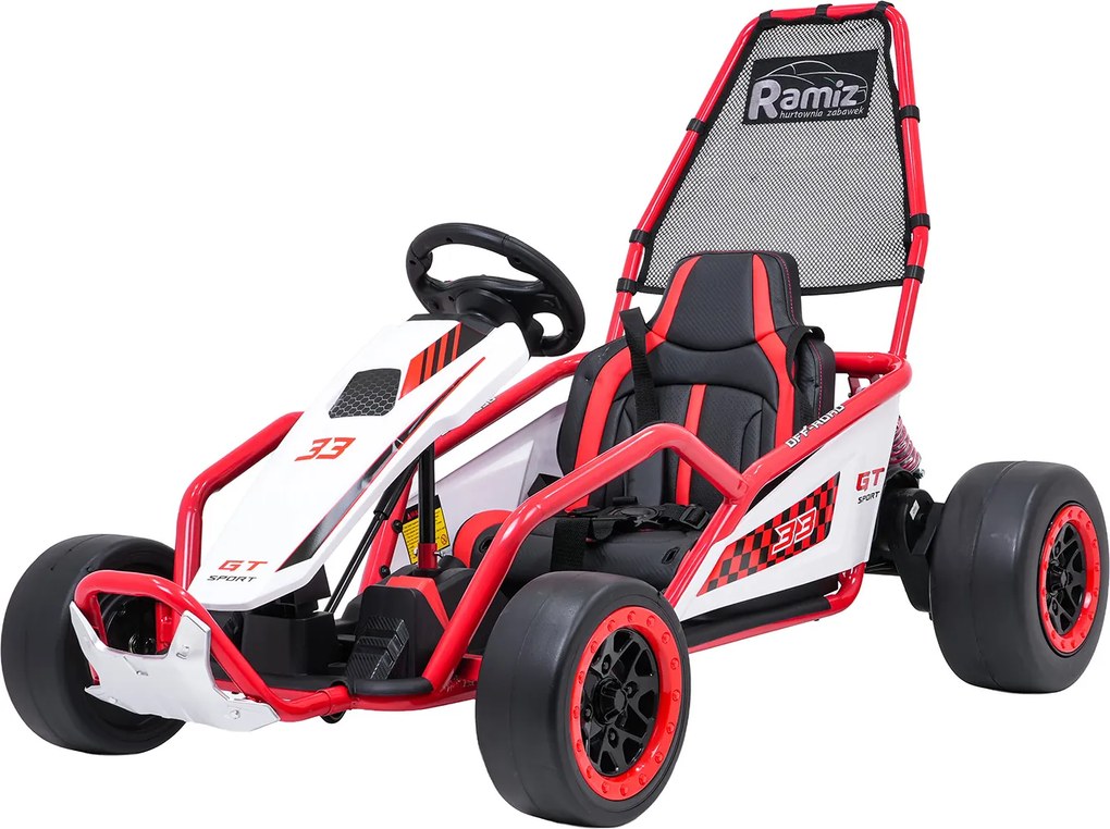 Ramiz Motokára TORNADO s funkciou driftovania Červená