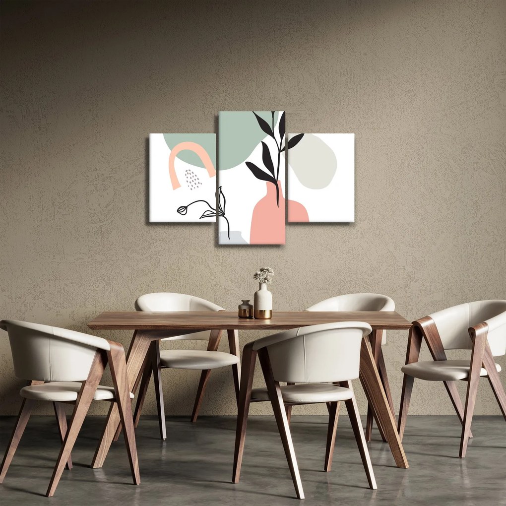 Obraz - Kvety vo váze N⁰3 (90x60 cm)