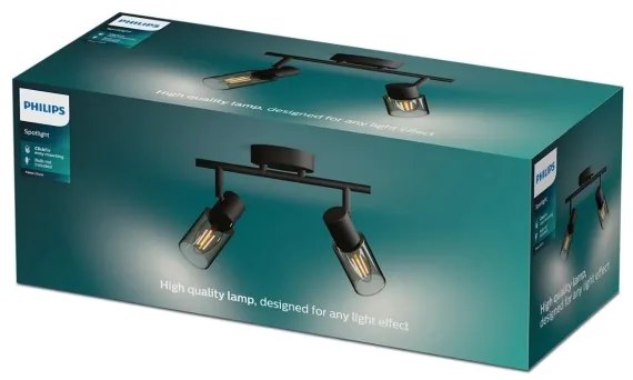 Philips - Bodové svietidlo PALMS 2xE14/25W/230V