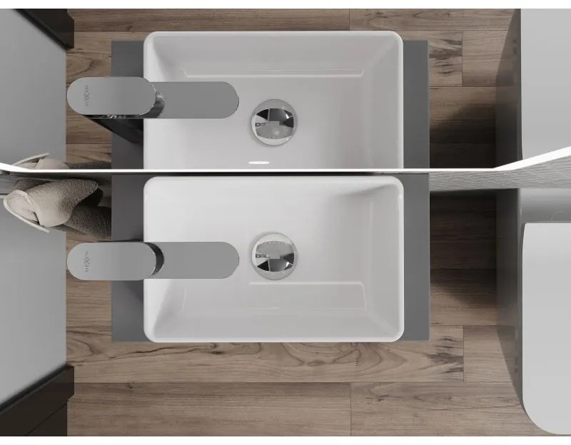 Mexen NADIA UMÝVADLO, 36x23 CM, BIELA, 21613600