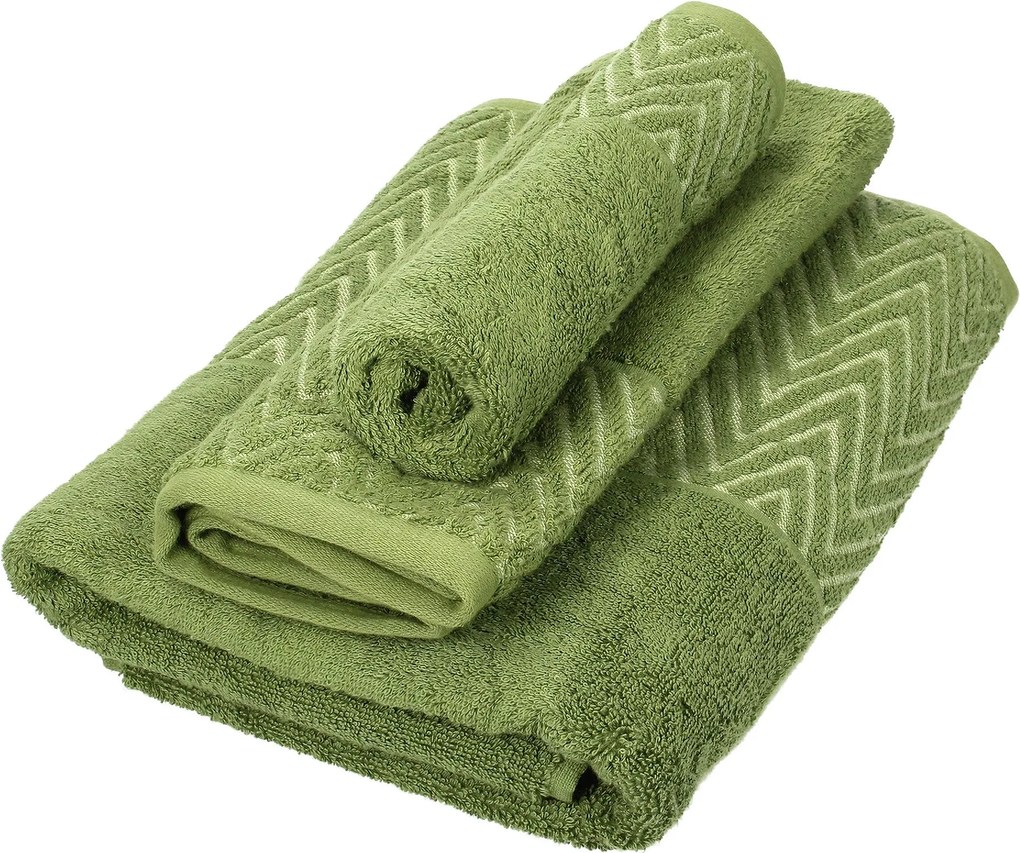 Sada froté uterákov 3 ks. moss green