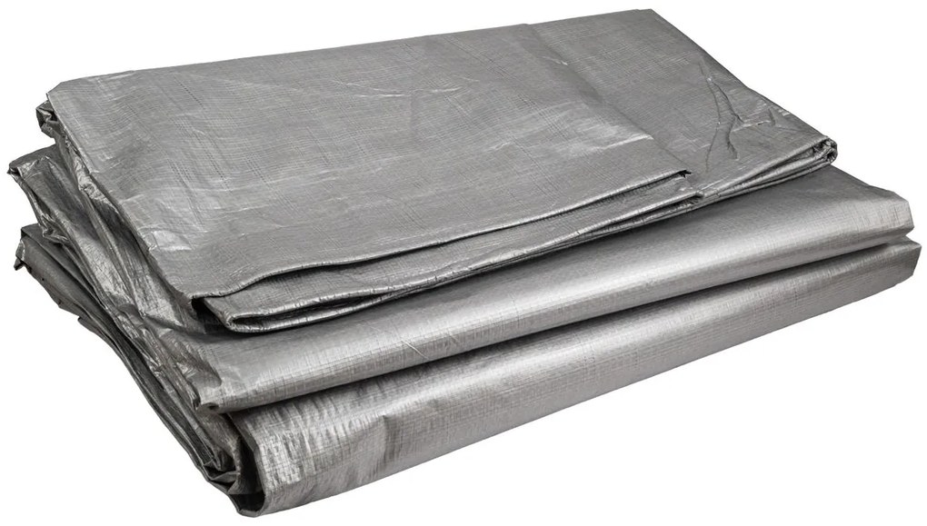 Foxigy Krycia plachta strieborno - zelená 6x8m 130g/m² FXG