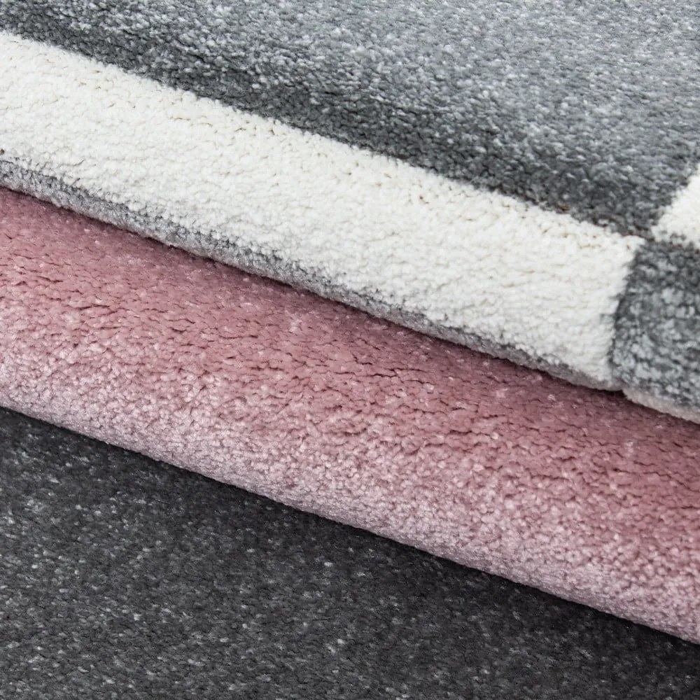 Ružovo-sivý koberec 160x230 cm Hawaii – Ayyildiz Carpets