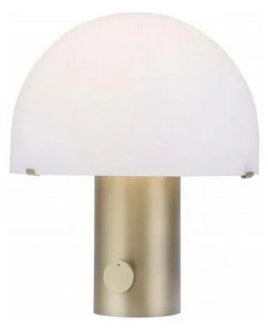 Leuchten Direkt Leuchten Direkt 14433-60 - Stmievateľná stolná lampa DIPPER 1xE27/10W/230V mosadz W2108