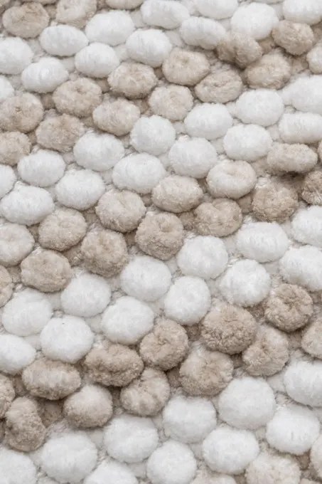 Kúpeľňový koberček LOOP béžový