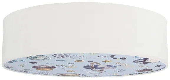 Detské stropné svietidlo KIDDY 2xE27/40W/230V biela/modrá