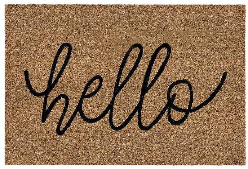 Rohožka Kokos  Hello 40X60 cm