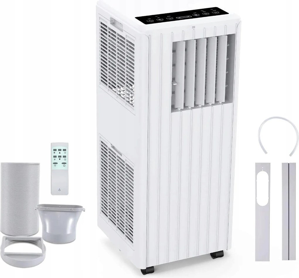 Prenosný klimatizátor 7000 Btu – chladenie, vetranie a odvlhčovanie