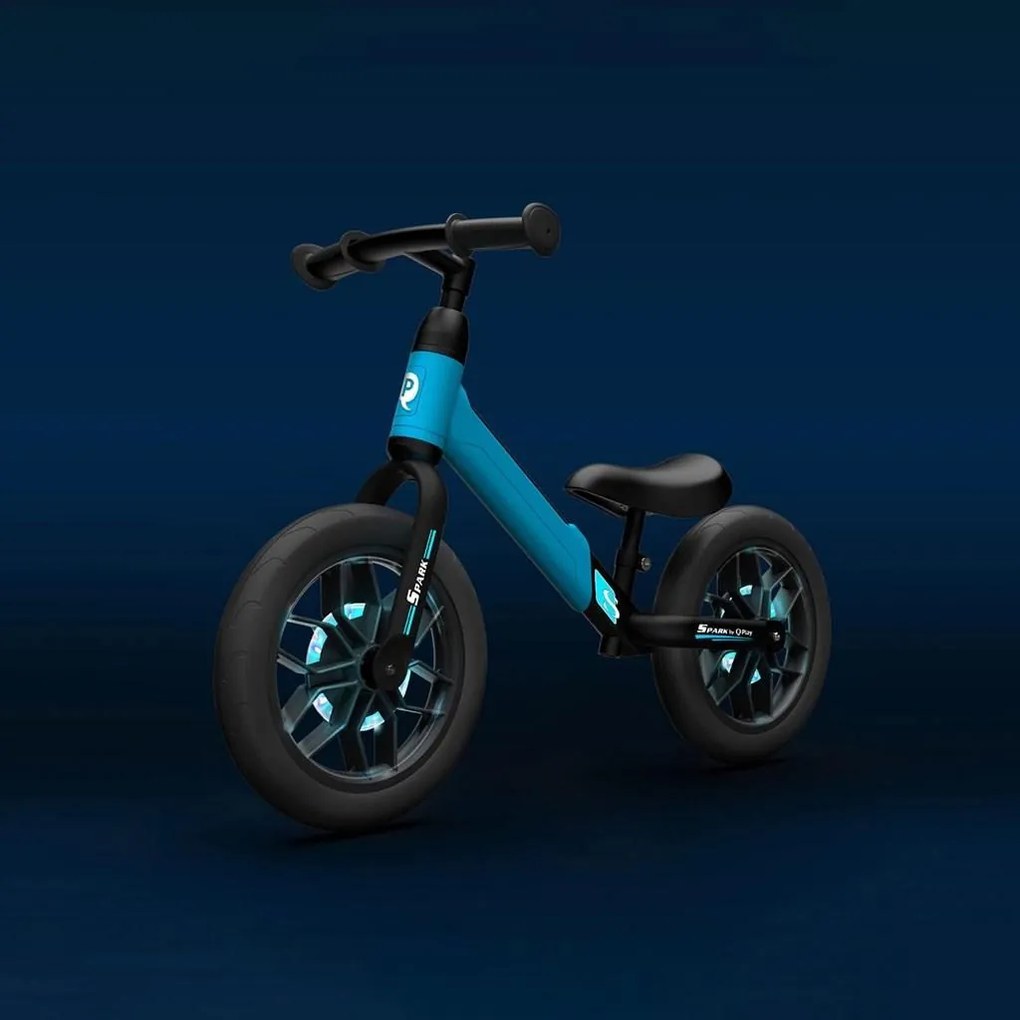 Detský balančný bicykel Qplay Spark ružový