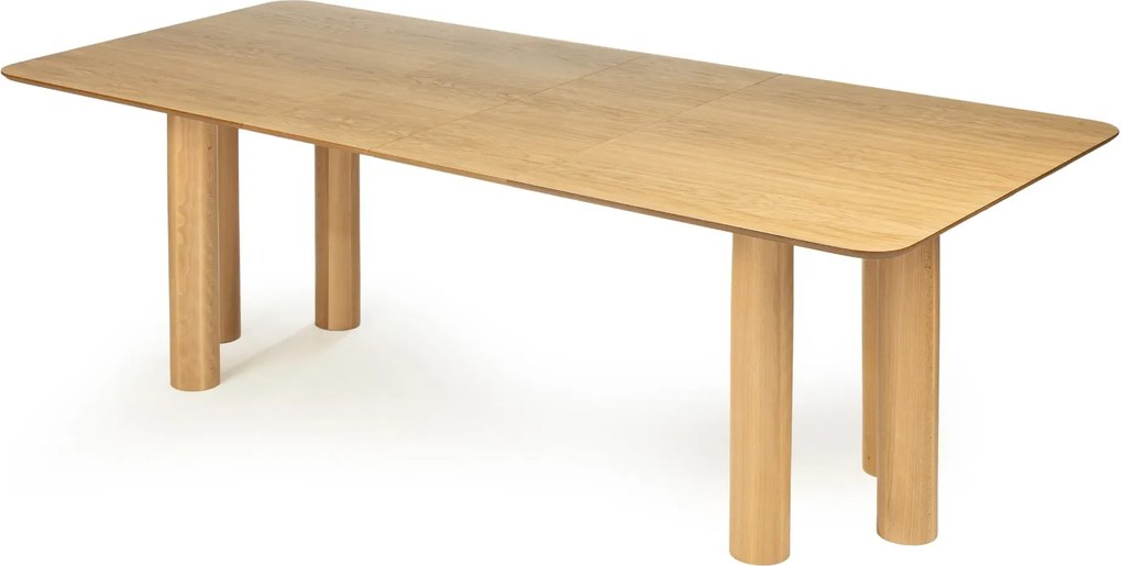 Jídelní rozkládací stůl Loa 140/200 cm z masivu buk