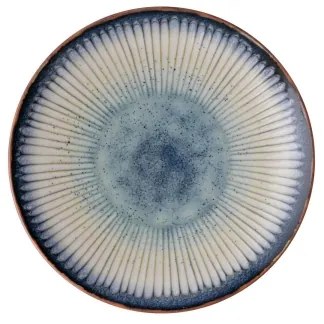 Jedálenská súprava 24 ks modrá/porcelán