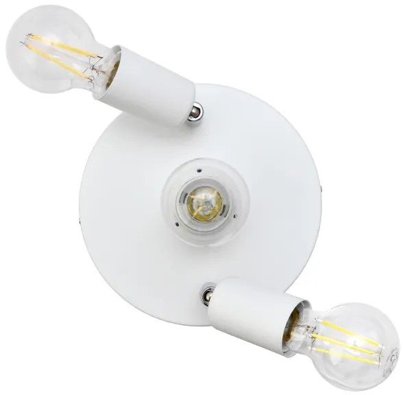 Bodové svietidlo CENTRO 3xE27/15W/230V biela