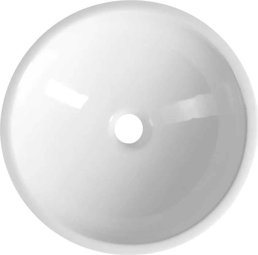 Aqualine Aqualine, ROLA keramické umývadlo zápustné, priemer 41cm, biela, NP545