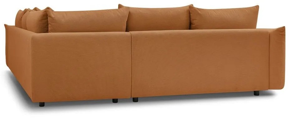 Oranžová rohová pohovka Ernest – Bobochic Paris