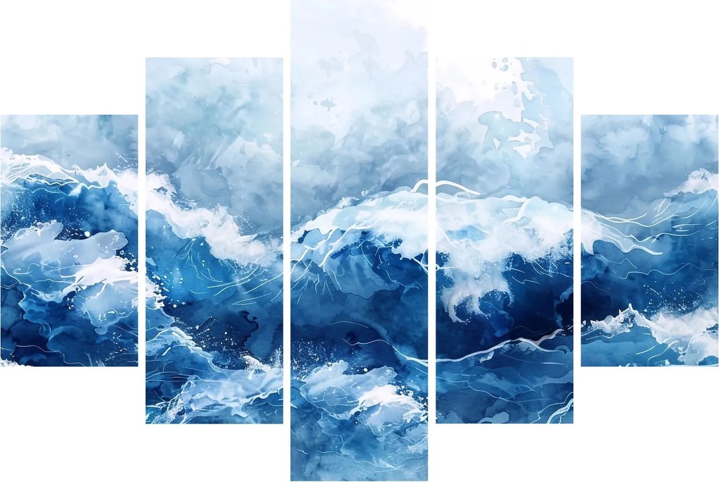 Obraz - Ilustrácia mora (150x105 cm)