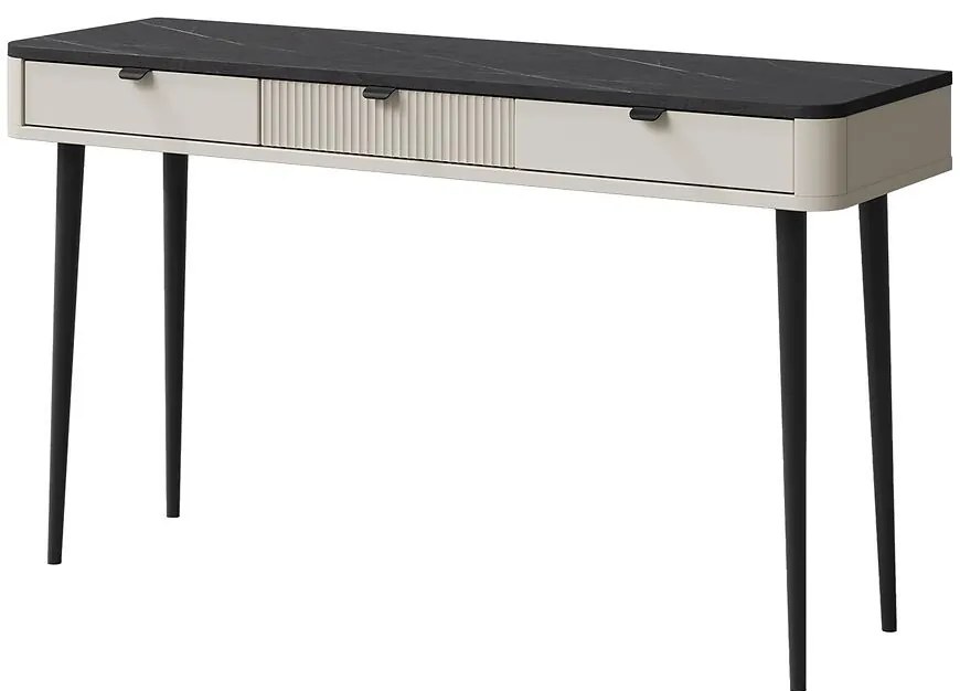 Písací stôl Marly 15 Kašmír/Sivý kameň