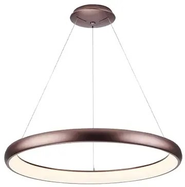 Dizajnový LED luster Antonio 61 Cctmedená + diaľkové ovládanie