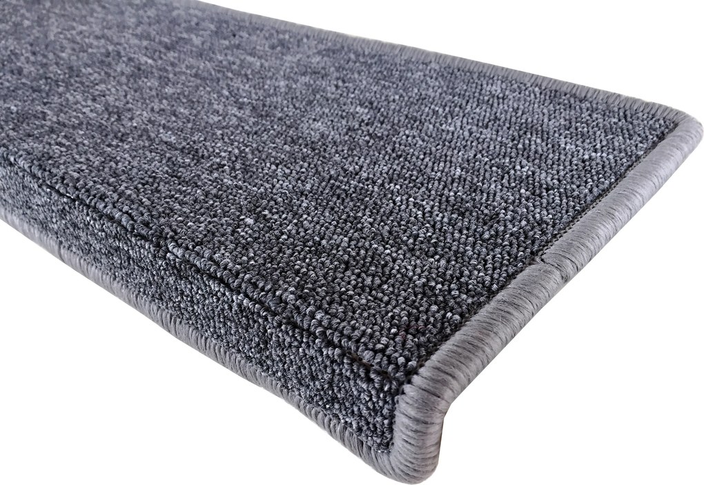 Vopi Nášľapy na schody Astra šedá obdĺžnik, samolepiaci - 25x80 obdĺžnik (rozmer vrátane ohybu)