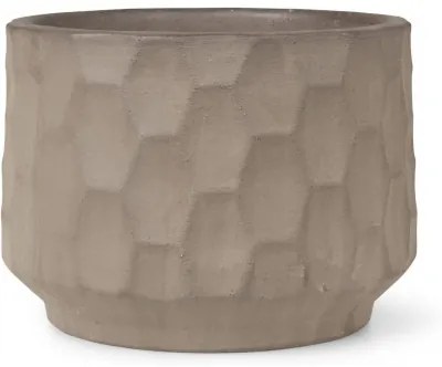 Kameninový kvetináč Gro Brown Sand 26,5 cm Kähler