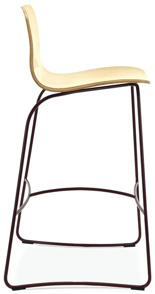 FAMEG Hips - BSTM-1802 - barová stolička Farba dreva: buk premium, Čalúnenie: látka CAT. D