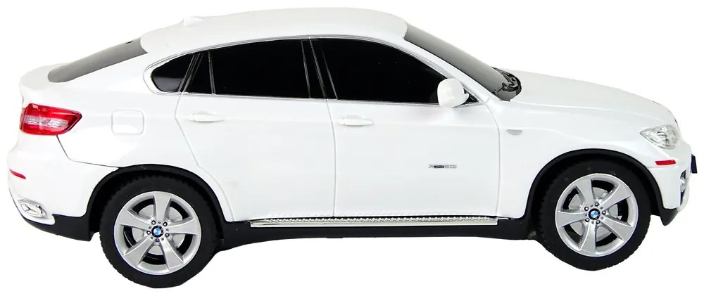 Lean Toys Auto R/C BMW X6 1:24 Rastar - biele