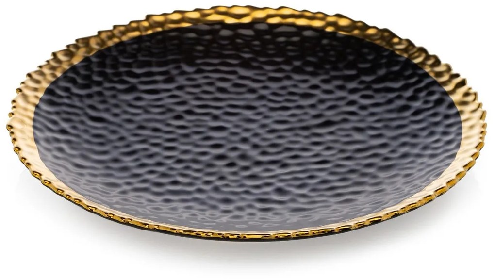Keramická súprava tanierov Kati Black Gold 2ks