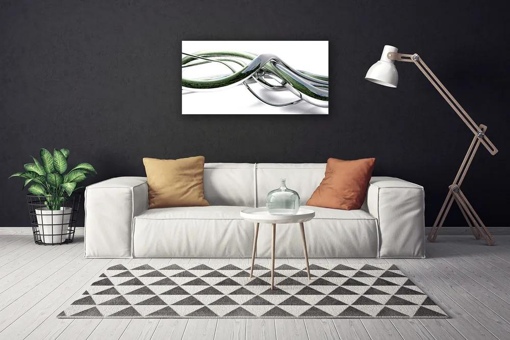 Obraz Canvas Abstrakcia vlny art umenie 140x70 cm