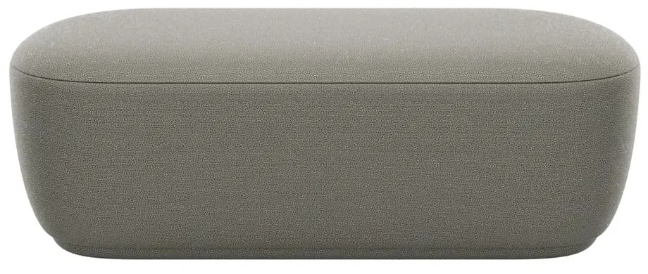 Sivá lavica z textílie bouclé KUON – Blomus