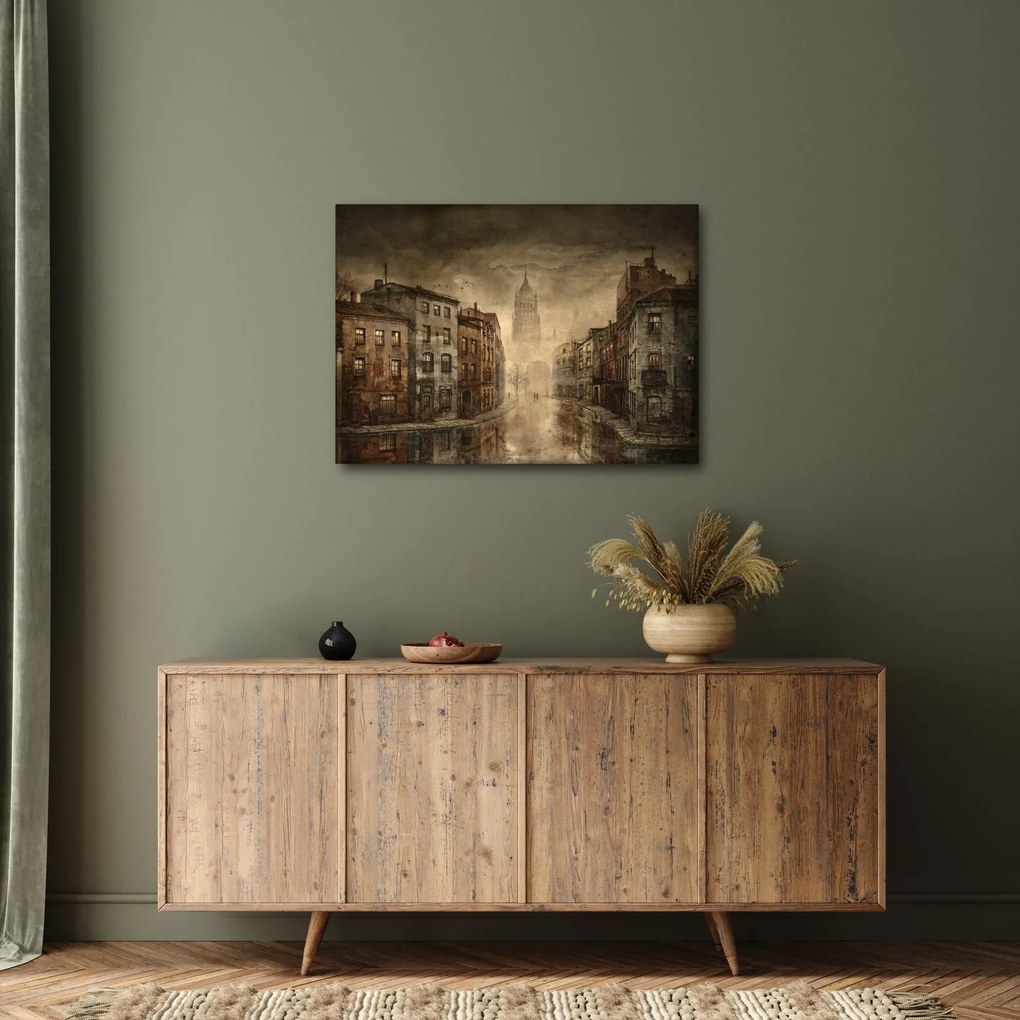 Obraz - Maľba mesta (70x50 cm)