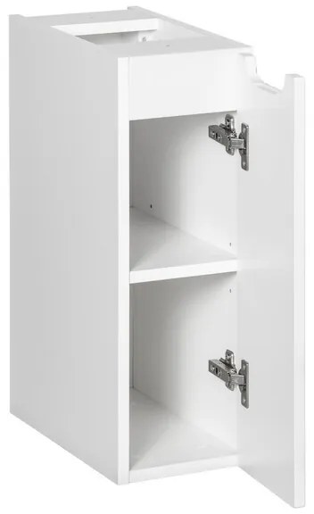 Závěsná skříňka Nova Cashmere Wiki s deskou a umyvadly 140 cm bílá/kašmír